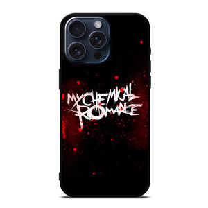 MY CHEMICAL ROMANCE SPLASH LOGO iPhone 15 Pro Max Case Cover