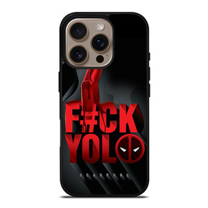 DEADPOOL YOLO iPhone 16 Pro Case Cover DEADPOOL YOLO iPhone 16 Pro Case Cover