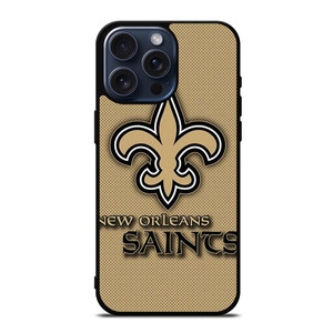 NEW ORLEANS SAINTS FOOTBALL CLUB ICON iPhone 15 Pro Max Case Cover