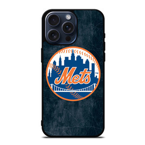 NEW YORK METS BASEBALL LOGO iPhone 15 Pro Max Case Cover