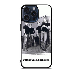 NICKELBACK Signature iPhone 15 Pro Max Case Cover NICKELBACK Signature iPhone 15 Pro Max Case Cover