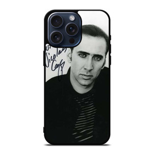 NICOLAS CAGE SIGNATURE iPhone 15 Pro Max Case Cover NICOLAS CAGE SIGNATURE iPhone 15 Pro Max Case Cover