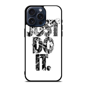 NIKE JUST DO IT TYPE iPhone 15 Pro Max Case Cover NIKE JUST DO IT TYPE iPhone 15 Pro Max Case Cover
