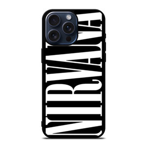 NIRVANA ROCK BAND LETTER iPhone 15 Pro Max Case Cover NIRVANA ROCK BAND LETTER iPhone 15 Pro Max Case Cover