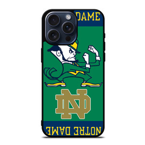 NOTRE DAME FIGHTING iPhone 15 Pro Max Case Cover