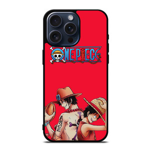 ONE PIECE LUFFY AND ACE iPhone 15 Pro Max Case Cover