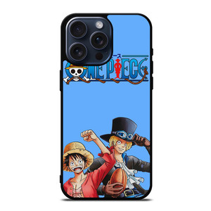 ONE PIECE LUFFY AND SABO iPhone 15 Pro Max Case Cover