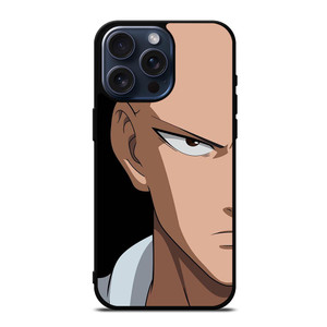 ONE PUNCH MAN SAITAMA FACE iPhone 15 Pro Max Case Cover