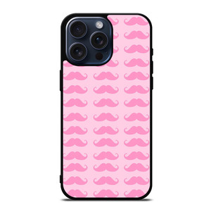 PINK MOUSTACHE iPhone 15 Pro Max Case Cover PINK MOUSTACHE iPhone 15 Pro Max Case Cover