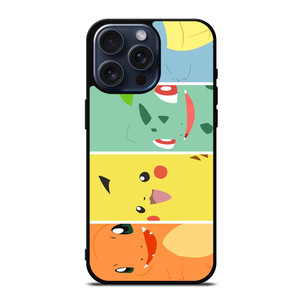 POKEMON PIKACHU AND FRIEND iPhone 15 Pro Max Case Cover