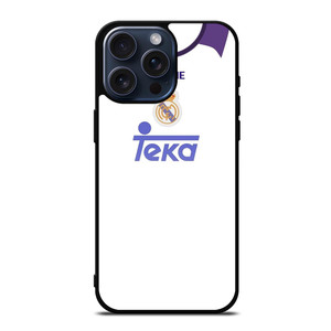 REAL MADRID CF CLASSIC JERSEY TEKA iPhone 15 Pro Max Case Cover REAL MADRID CF CLASSIC JERSEY TEKA iPhone 15 Pro Max Case Cover