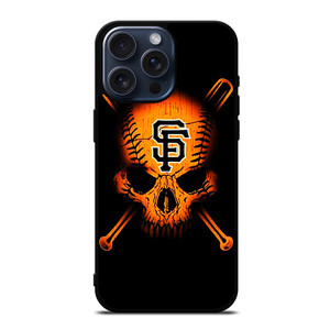 SAN FRANCISCO GIANTS LOGO BASEBALL SKULL iPhone 15 Pro Max Case Cover