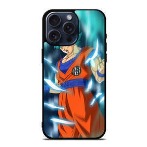 SON GOKU DRAGON BALL SAIYAN BLUE iPhone 15 Pro Max Case Cover SON GOKU DRAGON BALL SAIYAN BLUE iPhone 15 Pro Max Case Cover