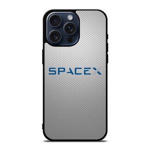 SPACE X LOGO DOT GREY iPhone 15 Pro Max Case Cover