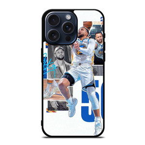 STEPHEN CURRY FIFTY GOLDEN STATE WARRIORS BASKETBALL iPhone 15 Pro Max Case Cover