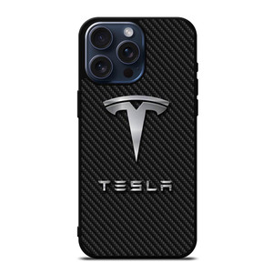 TESLA MOTORS CARBON iPhone 15 Pro Max Case Cover TESLA MOTORS CARBON iPhone 15 Pro Max Case Cover