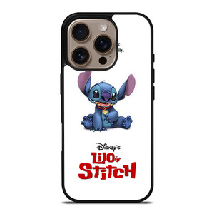 DISNEY LILO AND STITCH WHITE iPhone 16 Pro Case Cover DISNEY LILO AND STITCH WHITE iPhone 16 Pro Case Cover