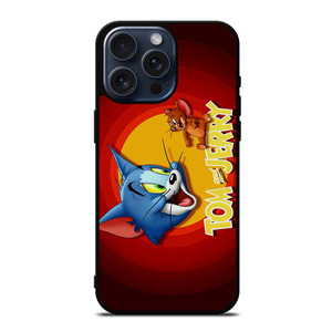 TOM AND JERRY Logo iPhone 15 Pro Max Case Cover
