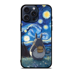 TOTORO MY NEIGHBOR VAN GOGH iPhone 15 Pro Max Case Cover TOTORO MY NEIGHBOR VAN GOGH iPhone 15 Pro Max Case Cover