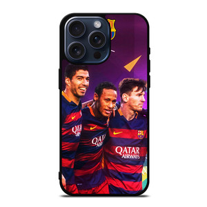 TRIO MSN BARCELONA iPhone 15 Pro Max Case Cover TRIO MSN BARCELONA iPhone 15 Pro Max Case Cover