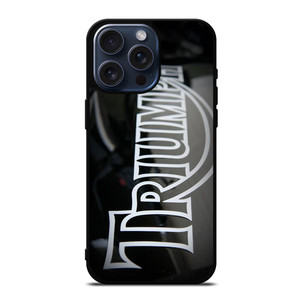 TRIUMPH MOTORCYCLE EMBLEM iPhone 15 Pro Max Case Cover TRIUMPH MOTORCYCLE EMBLEM iPhone 15 Pro Max Case Cover
