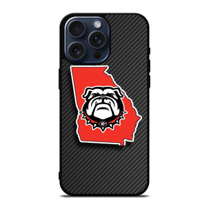 UGA UNIVERSITY OF GEORGIA BULLDOGS iPhone 15 Pro Max Case Cover