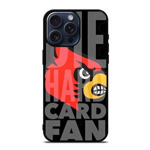 UNIVERSITY OF LOUISVILLE CARDINALS FAN iPhone 15 Pro Max Case Cover UNIVERSITY OF LOUISVILLE CARDINALS FAN iPhone 15 Pro Max Case Cover