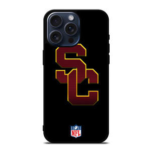 USC TROJANS LOGO NFL iPhone 15 Pro Max Case Cover