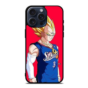 VEGETA DRAGON BALL PHILADELPHIA SIXERS iPhone 15 Pro Max Case Cover VEGETA DRAGON BALL PHILADELPHIA SIXERS iPhone 15 Pro Max Case Cover