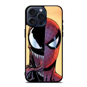VENOM VS SPIDERMAN FACE iPhone 15 Pro Max Case Cover VENOM VS SPIDERMAN FACE iPhone 15 Pro Max Case Cover
