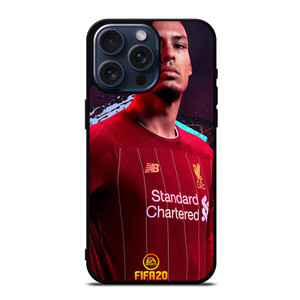 VIRGIL VAN DIJK LIVERPOOL FIFA 2020 iPhone 15 Pro Max Case Cover VIRGIL VAN DIJK LIVERPOOL FIFA 2020 iPhone 15 Pro Max Case Cover
