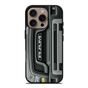 DODGE RAM TRUCK EMBLEM BLACK iPhone 16 Pro Case Cover