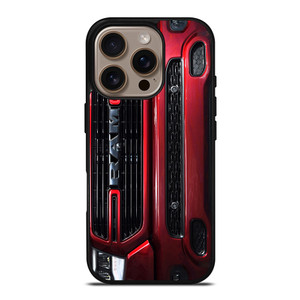 DODGE RAM TRUCK EMBLEM RED iPhone 16 Pro Case Cover