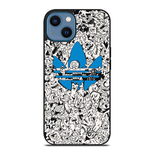 ADIDAS DOODLE DESIGN iPhone 14 Case Cover