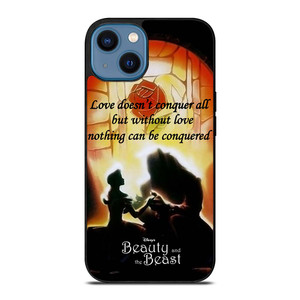 BEAUTY AND THE BEAST QUOTE iPhone 14 Case Cover