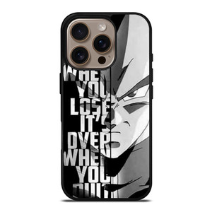 DRAGON BALL VEGETA QUOTE iPhone 16 Pro Case Cover DRAGON BALL VEGETA QUOTE iPhone 16 Pro Case Cover