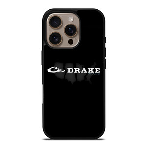 DRAKE WATERFOWL BLACK LOGO iPhone 16 Pro Case Cover
