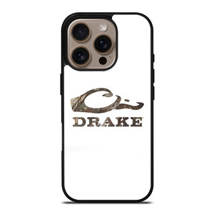 DRAKE WATERFOWL WHITE LOGO iPhone 16 Pro Case Cover