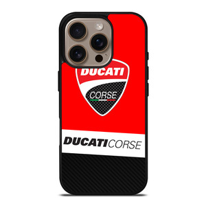 DUCATI CORSE MOTO LOGO iPhone 16 Pro Case Cover DUCATI CORSE MOTO LOGO iPhone 16 Pro Case Cover