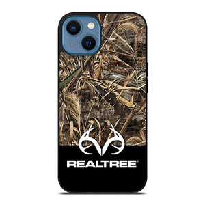 CAMO REALTREE BROWNING LOGO iPhone 14 Case Cover