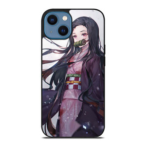 CARTOON DEMON SLAYER NEZUKO KAMADO ANIME iPhone 14 Case Cover