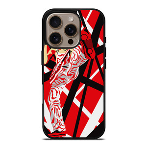EDDIE VAN HALEN GUITAR CARTOON iPhone 16 Pro Case Cover EDDIE VAN HALEN GUITAR CARTOON iPhone 16 Pro Case Cover