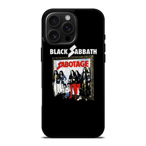 BLACK SABBATH SABOTAGE ALBUM COVER iPhone 16 Pro Max Case Cover BLACK SABBATH SABOTAGE ALBUM COVER iPhone 16 Pro Max Case Cover