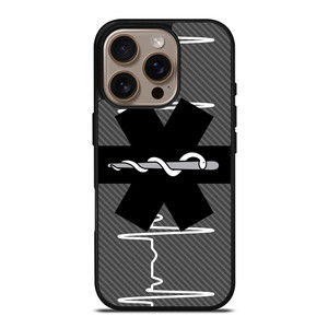 EMT EMS MEDICAL ICON Black iPhone 16 Pro Case Cover
