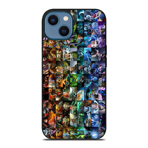 DOTA GAME ALL CHARACTER iPhone 14 Case Cover