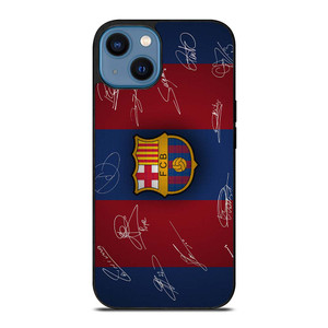 FC BARCELONA SIGNATURE iPhone 14 Case Cover