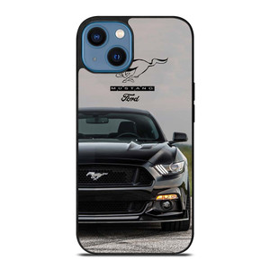 FORD MUSTANG CAR BLACK iPhone 14 Case Cover