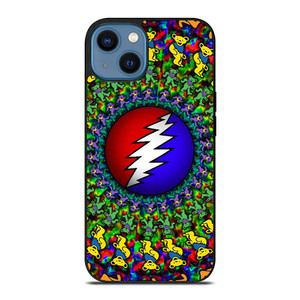 GRATEFUL DEAD DANCING BEARS LOGO iPhone 14 Case Cover