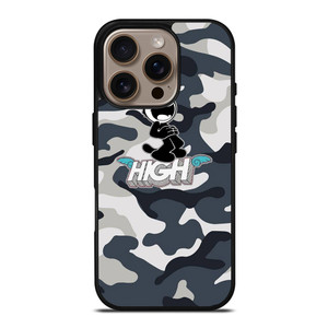 FELIX THE CAT HIGH CAMO iPhone 16 Pro Case Cover