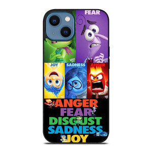 INSIDE OUT ALL CHARACTER Disney iPhone 14 Case Cover